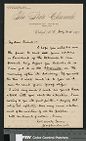 Letter from Josephus Daniels to Elias Carr